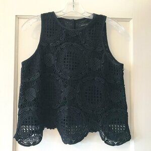 Banana Republic | Black Lace Top